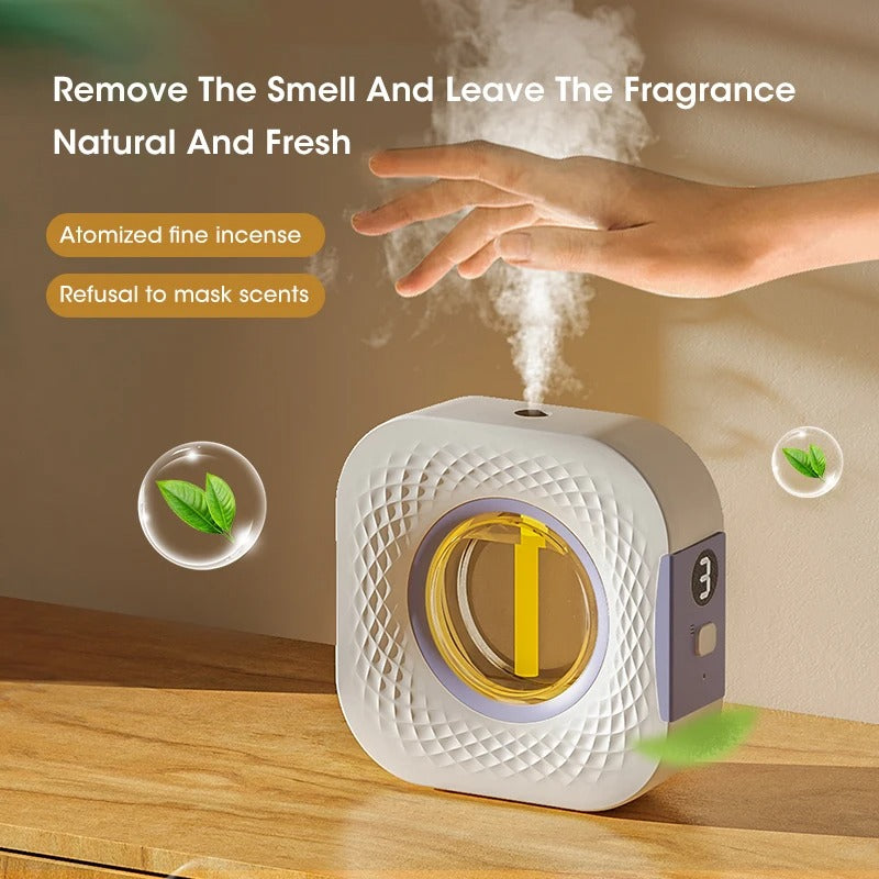 AuraPure 60㎡ Aromatherapy Diffuser & Air Purifier