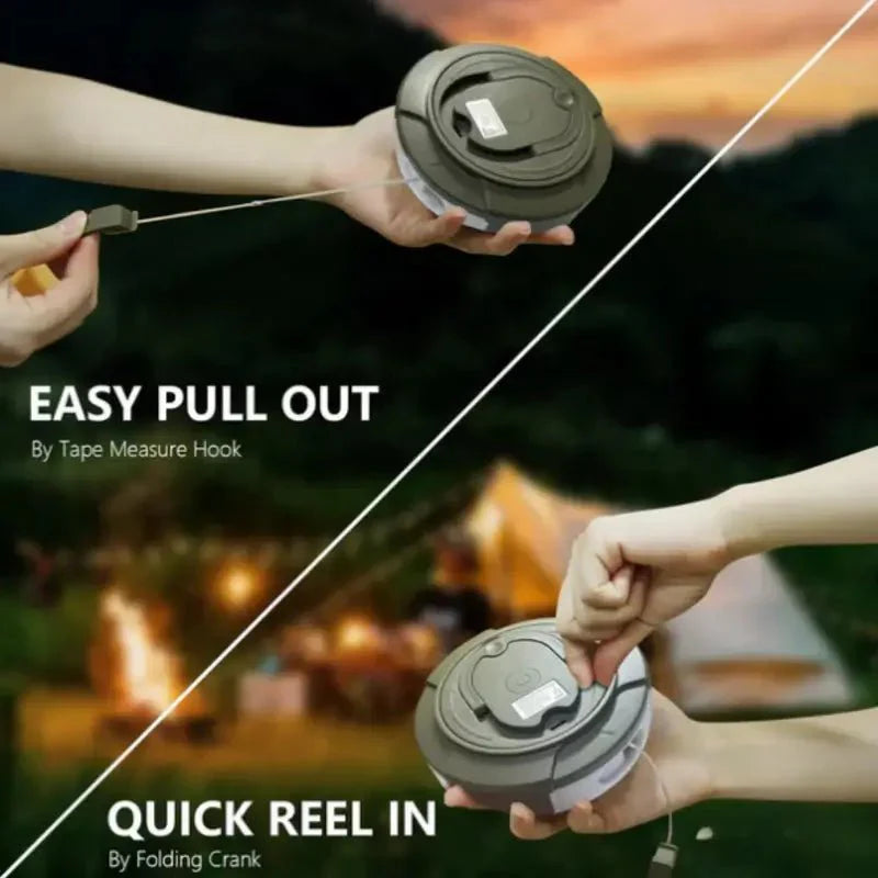 4 - in - 1 Retractable Camp Light - Camp Light - Wild Eye Vision
