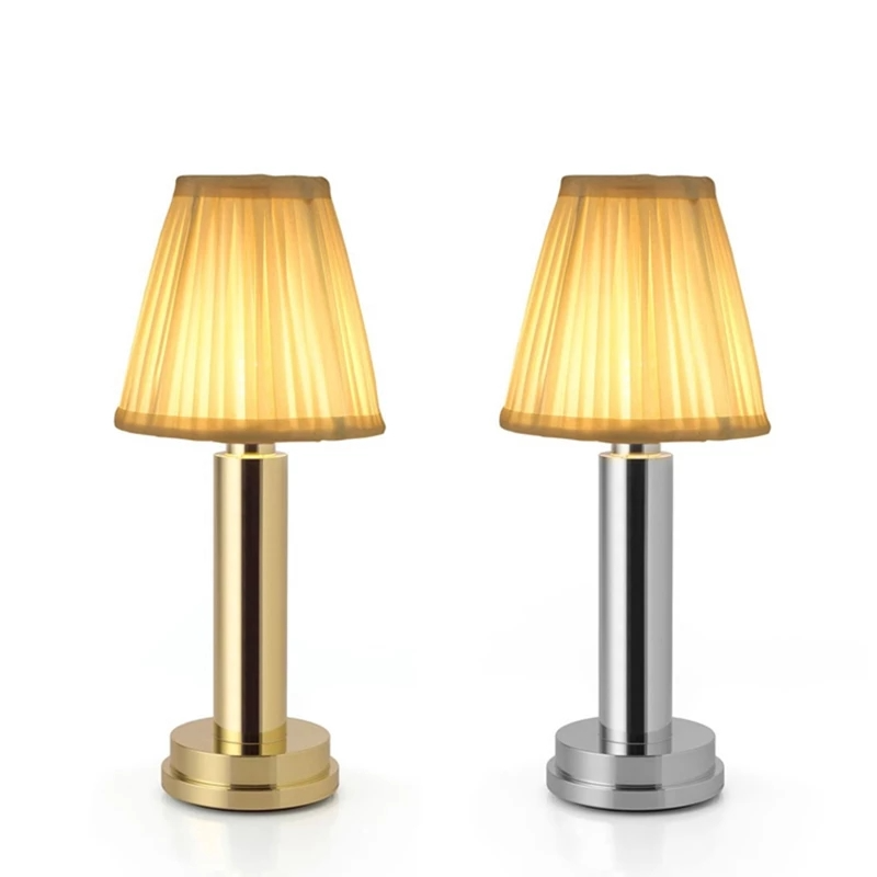 SoftLume Fabric Table Lamp | Rechargeable Dimmable LED Light