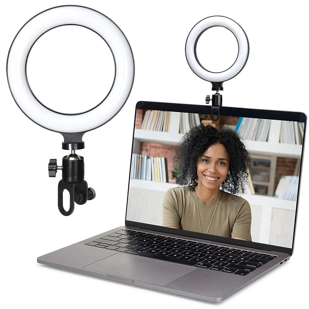 6.3-Inch LED Ring Light for Streaming & Selfies