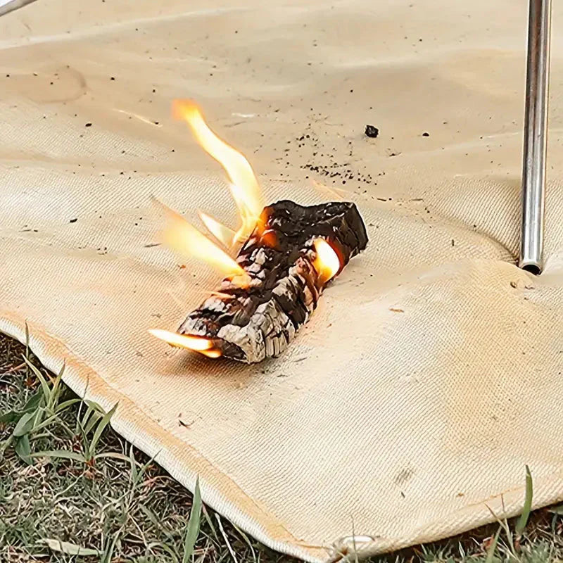 FireGuard Heat-Resistant BBQ Mat | Fire Pit & Grill Protection Mat