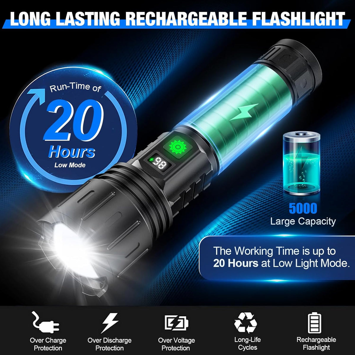 LumiStrike Ultra LED Flashlight