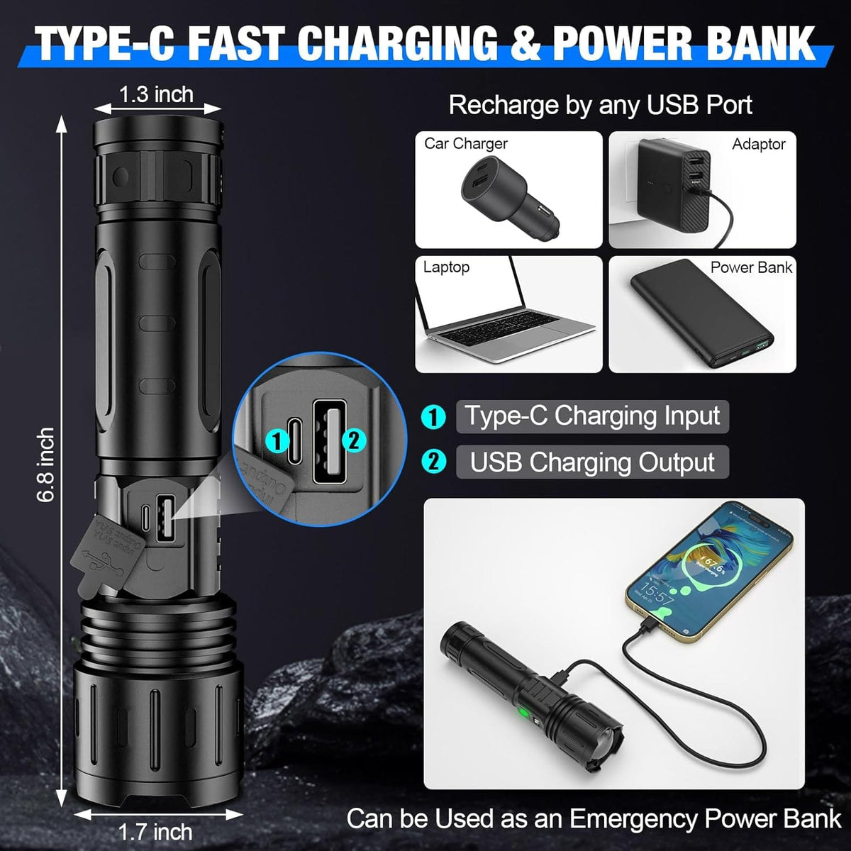LumiStrike Ultra LED Flashlight