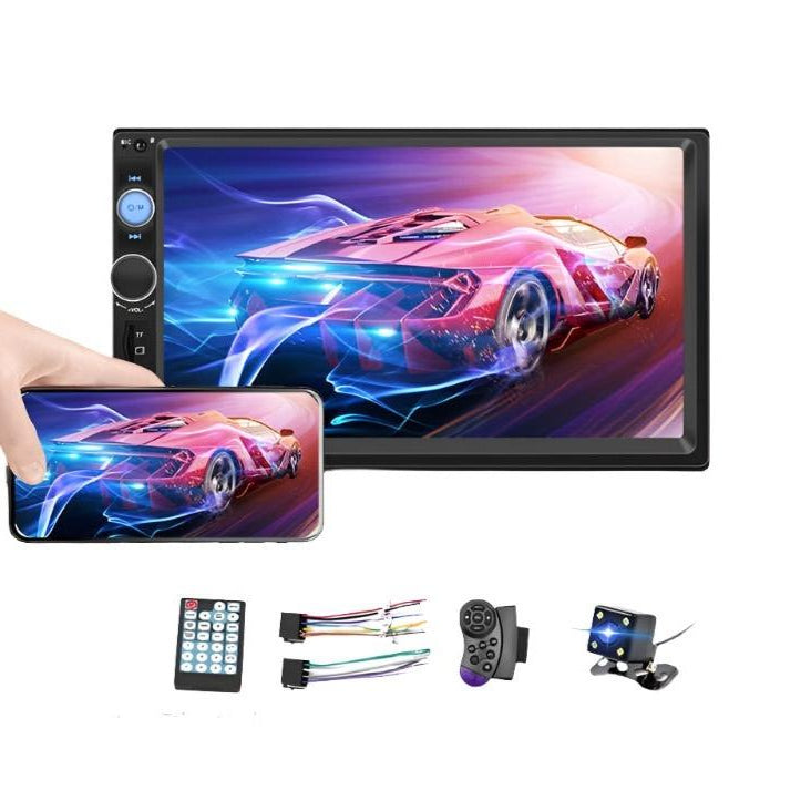 7" Touchscreen MP5 Car Stereo with Mirror Link & SWC