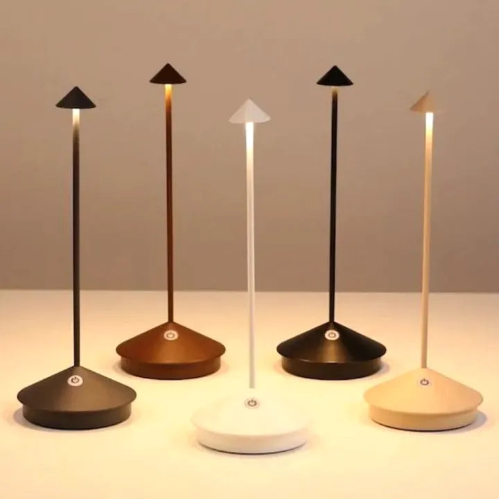 LumiFlex Wireless LED Table Lamp | Dimmable Waterproof Light
