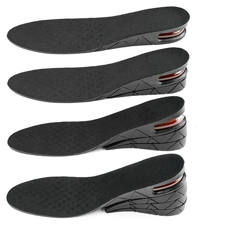 Adjustable Height Increase Shoe Insoles with Air Cushion