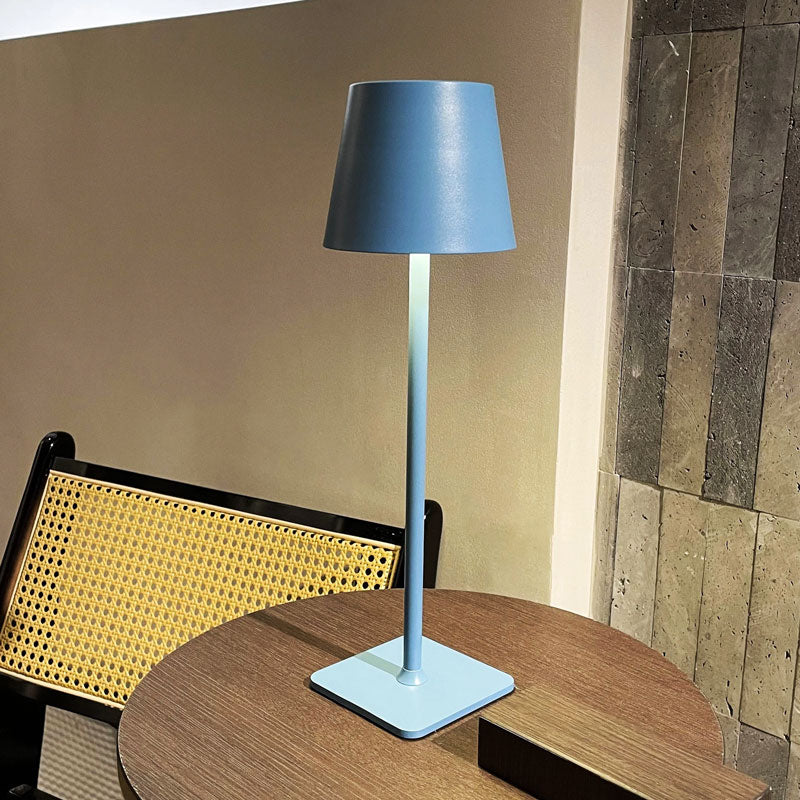 LumiTone Rechargeable LED Table Lamp | Wireless Touch Lamp with 10 Colour Modes