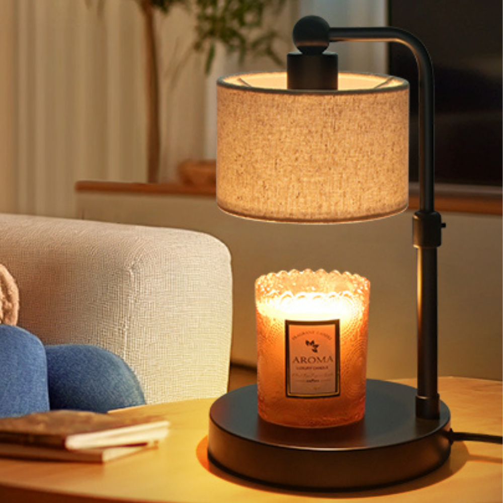 GlowMelt Dimmable Candle Warmer Lamp with Timer