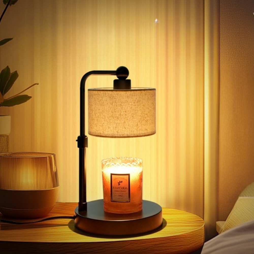 GlowMelt Dimmable Candle Warmer Lamp with Timer
