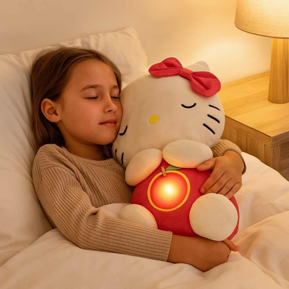 DreamHug Breathing Sleep Plush | Calming Companion with Light & Sound