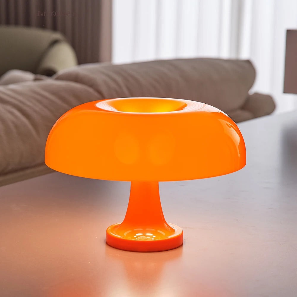Classic Mushroom Table Lamp with Bauhaus Design