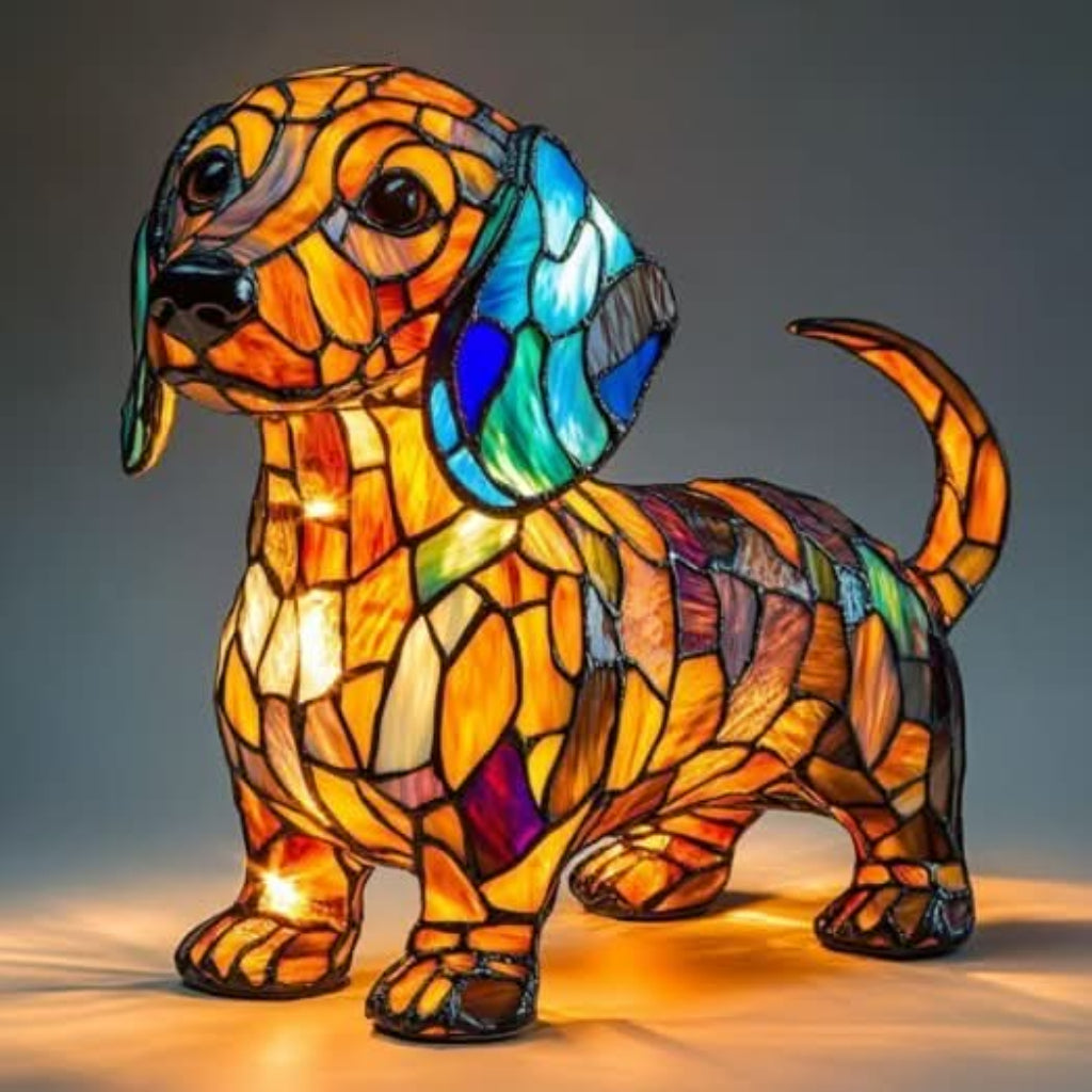 PawGlow LED Dog Night Lamp | Usb Dog Breed Light