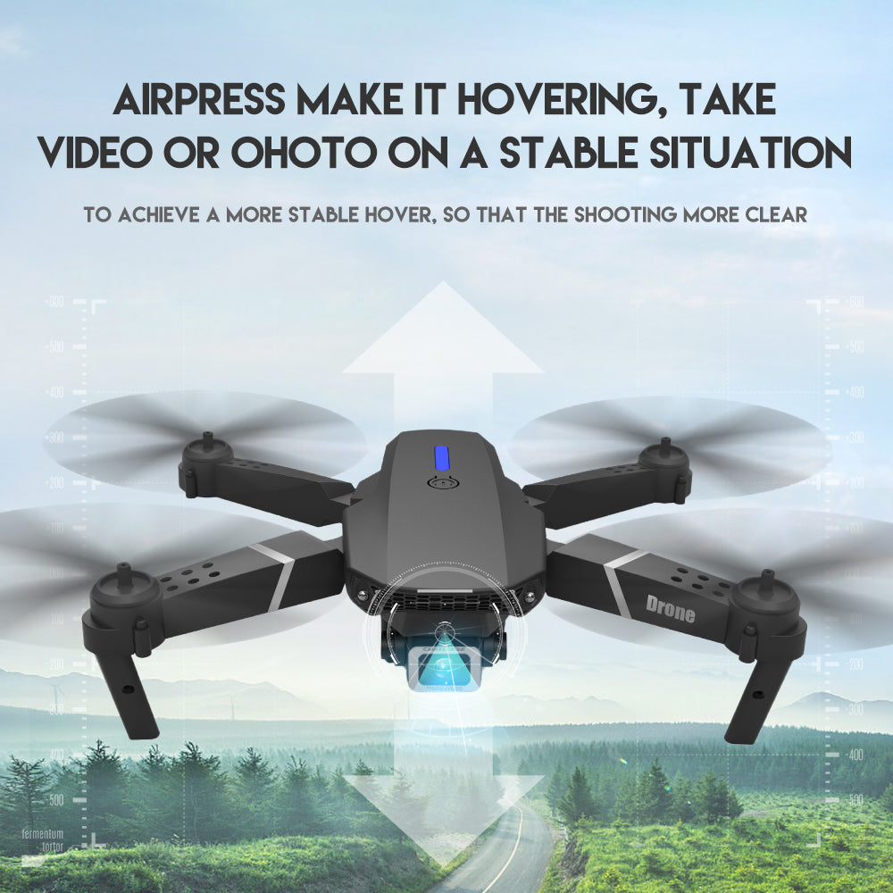 Foldable 4K Camera RC Drone with WiFi FPV & Altitude Hold