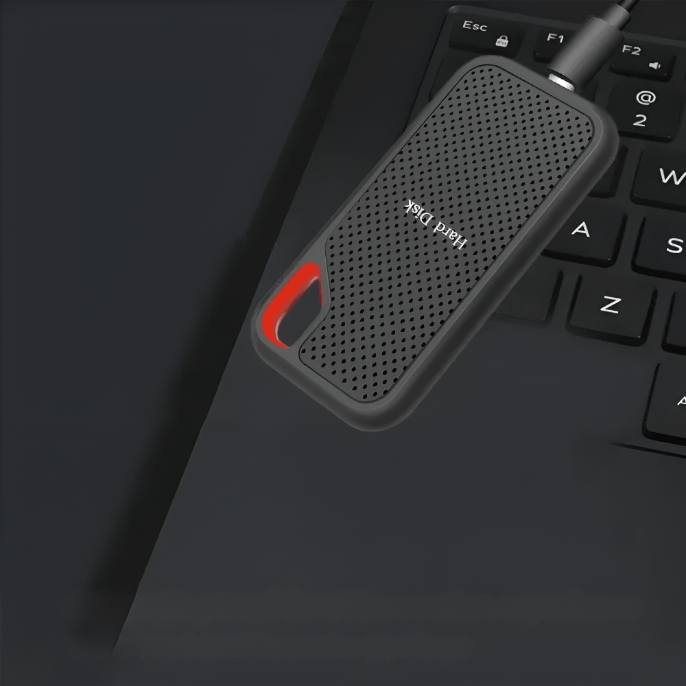 DataCore Ultra Portable SSD | Shock-Resistant High-Speed External Storage USB-C