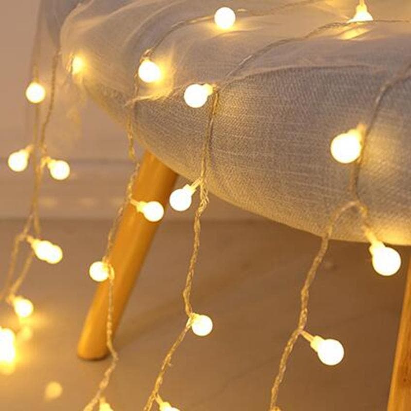 GlowLunara LED String Lights | Warm or Cool White Decorative Fairy Lights