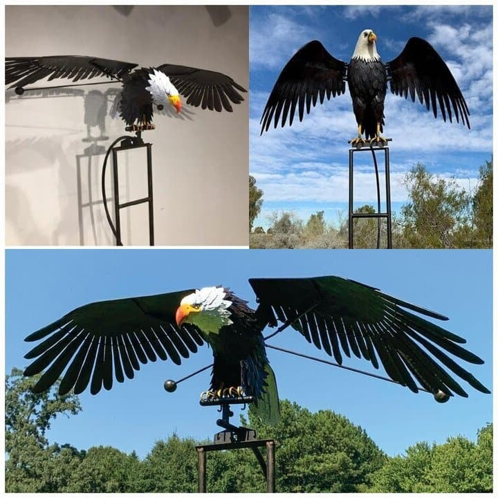 Garden Wind Spinner – Metal Outdoor Decorative Ornament