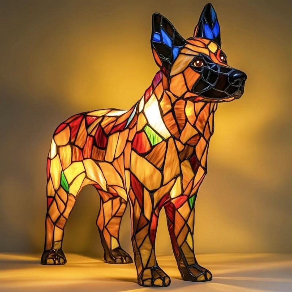 PawGlow LED Dog Night Lamp | Usb Dog Breed Light