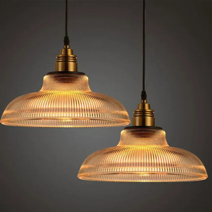 Glass Hanging Pendant Lamp – Elegant Modern Light Fixture for Home