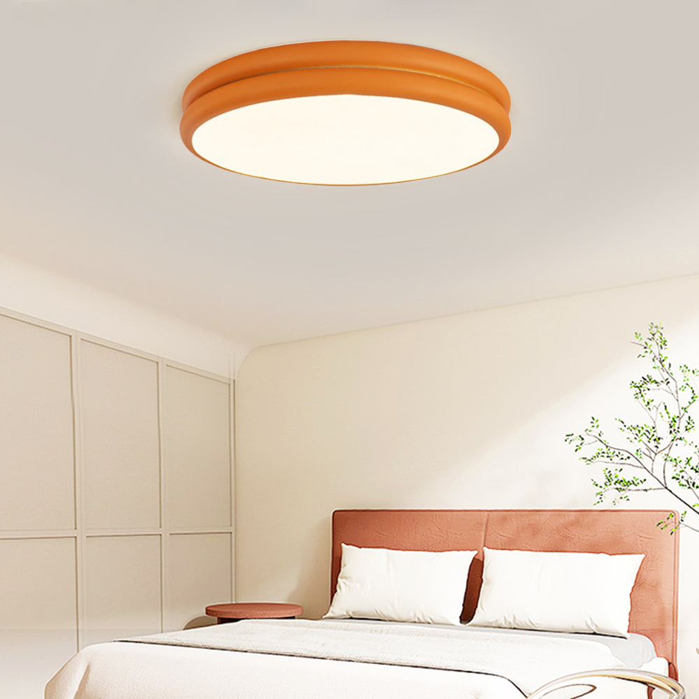 AuraRound LED Ceiling Light | Modern Flush Mount Minimalist Fixture