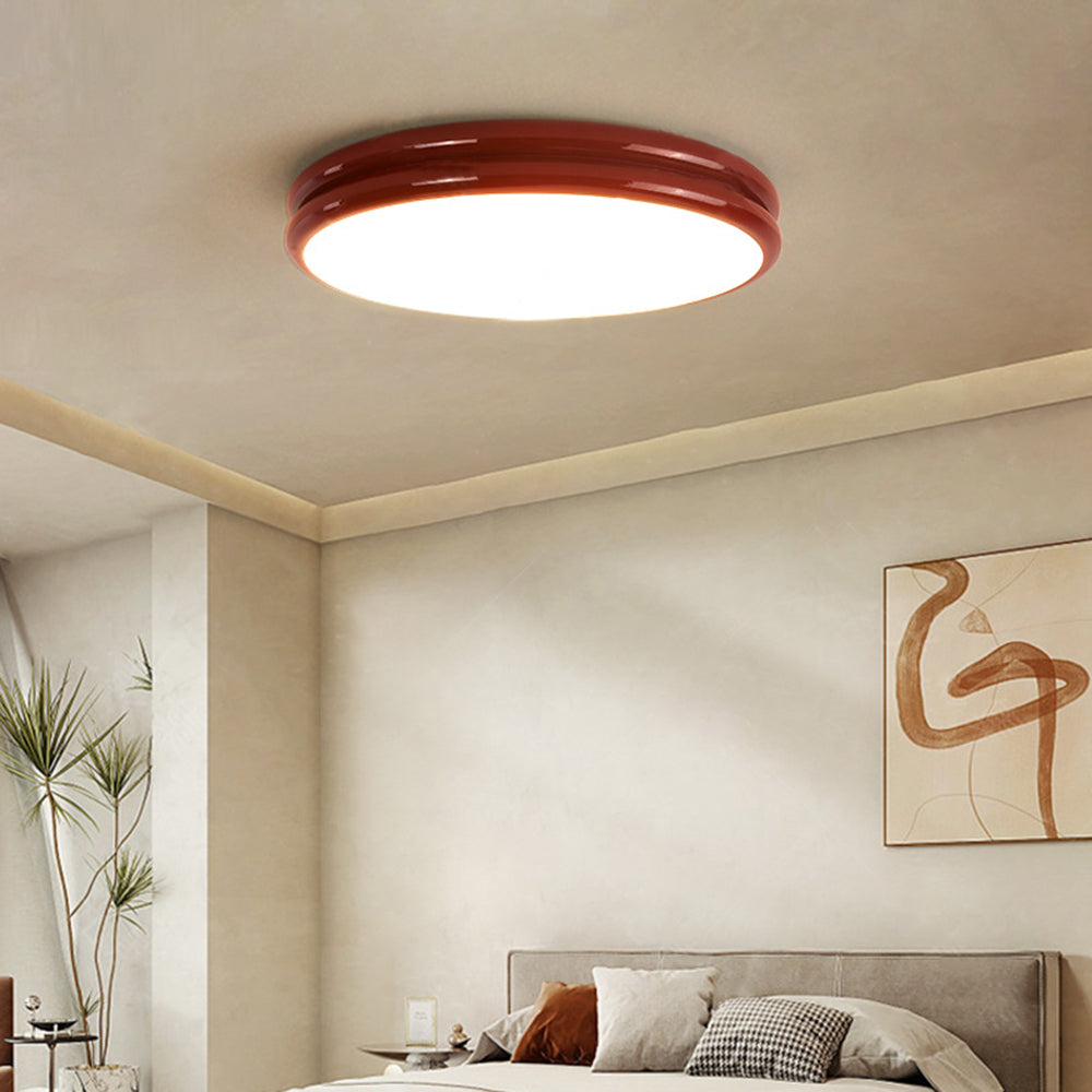 AuraRound LED Ceiling Light | Modern Flush Mount Minimalist Fixture