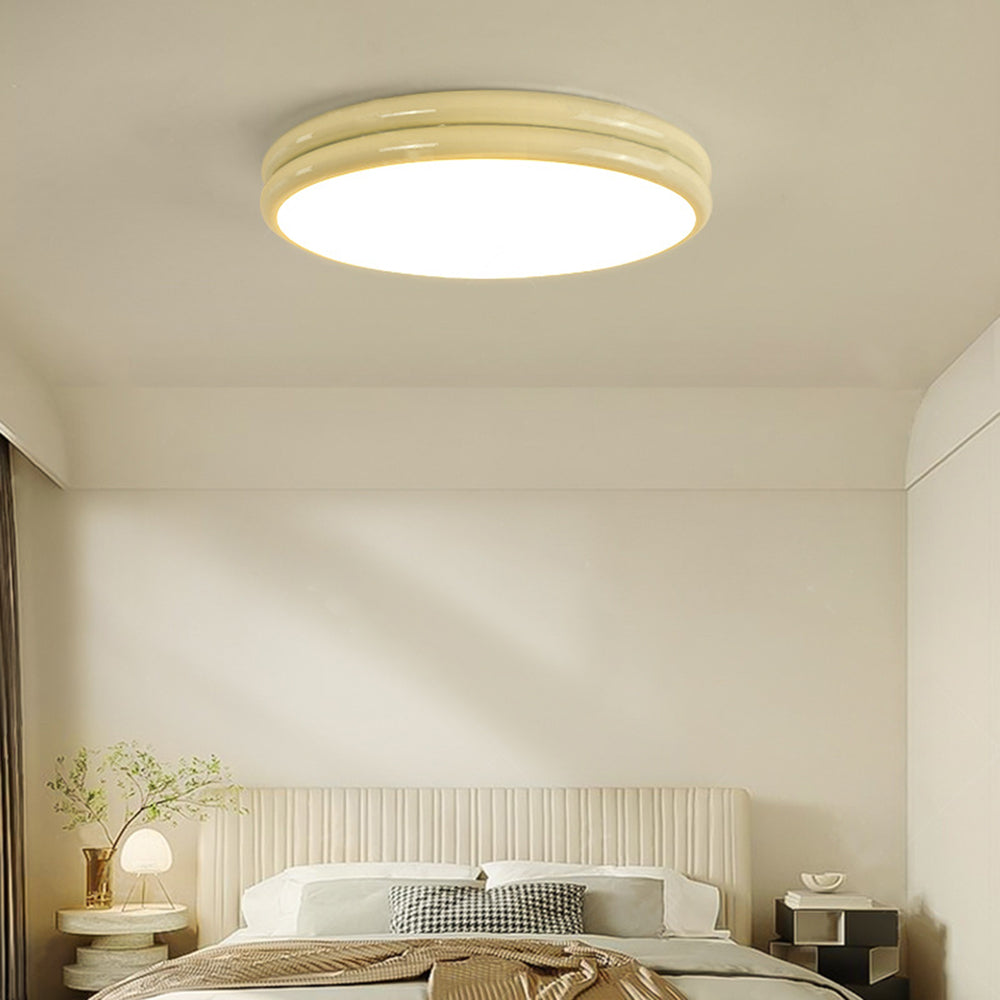 AuraRound LED Ceiling Light | Modern Flush Mount Minimalist Fixture