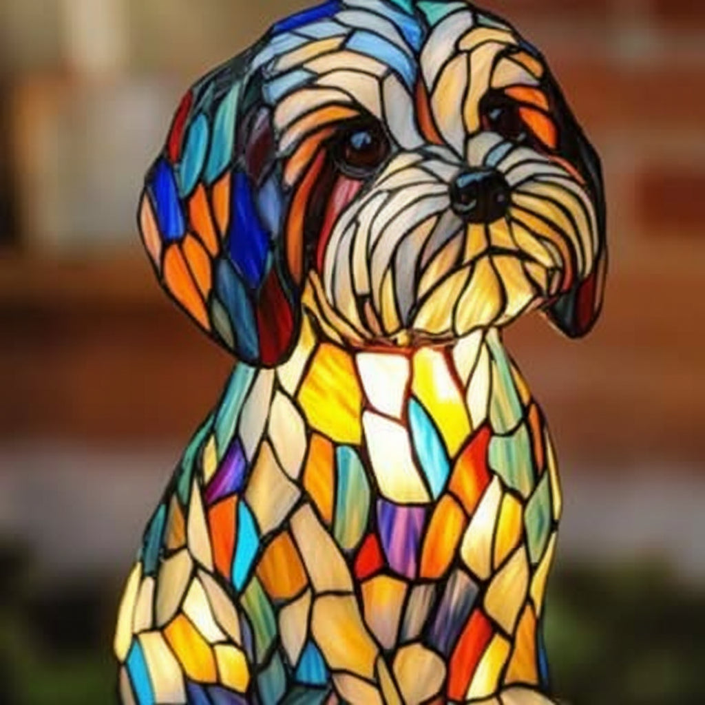 PawGlow LED Dog Night Lamp | Usb Dog Breed Light