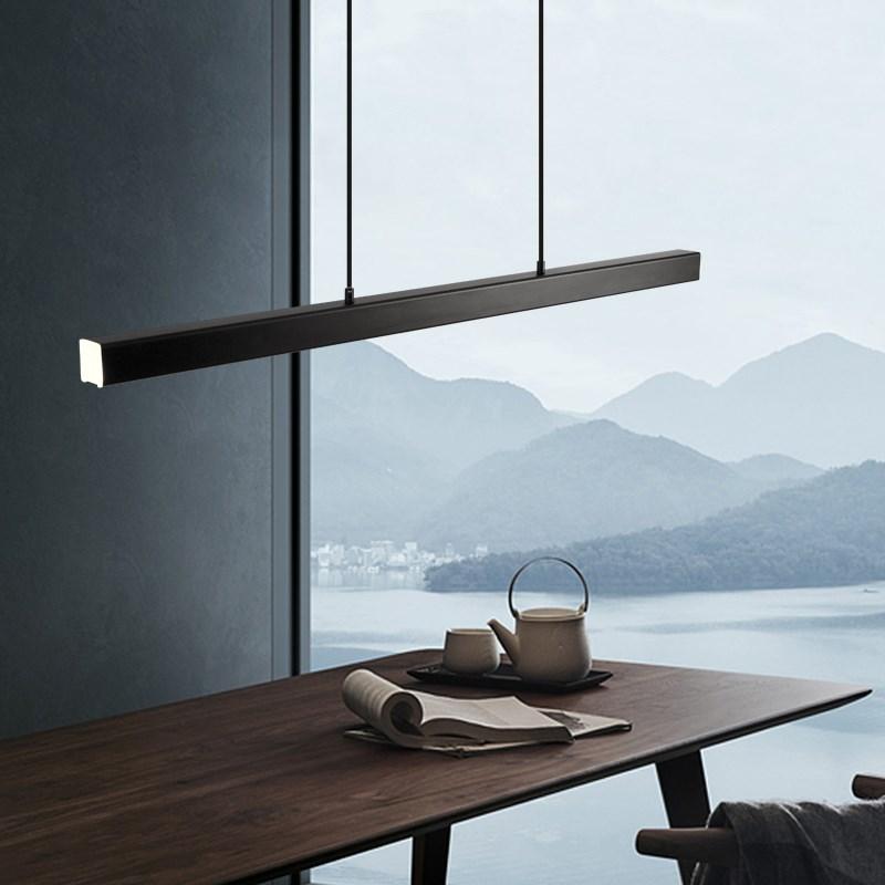 LineaGlow LED Pendant Light | Modern Adjustable Linear Ceiling Fixture