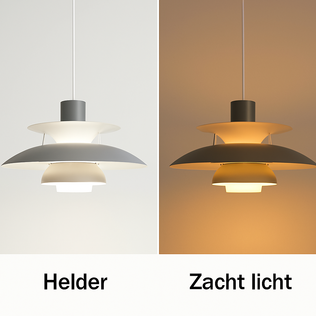 LumiRound LED Ceiling Light | Dimmable Modern Ceiling Lamp for Living Room & Office