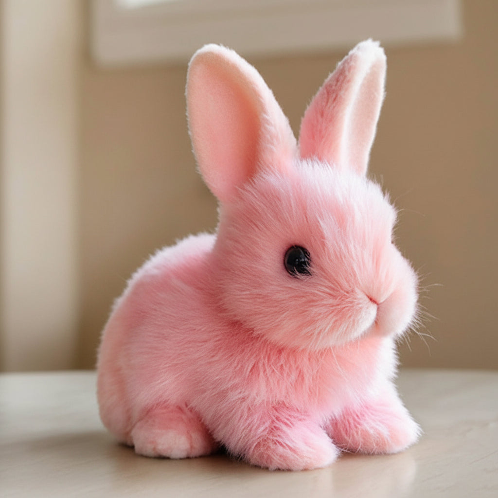 HopCuddle Interactive Bunny Plush Hopping Toy for Kids