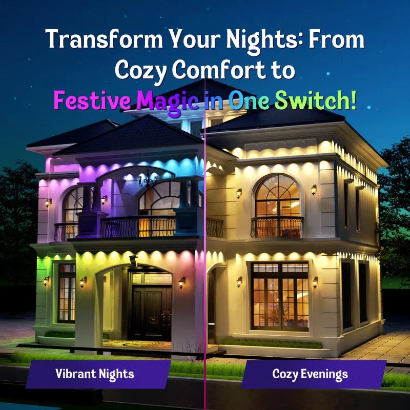 Smart RGB Eave Lights