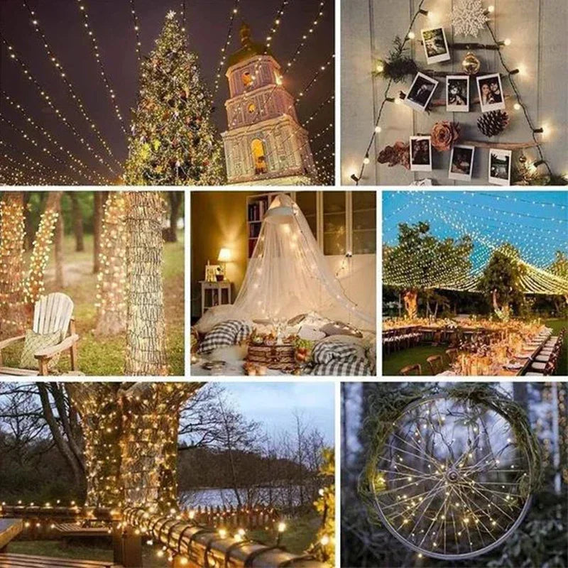 Solar Garden String Lights