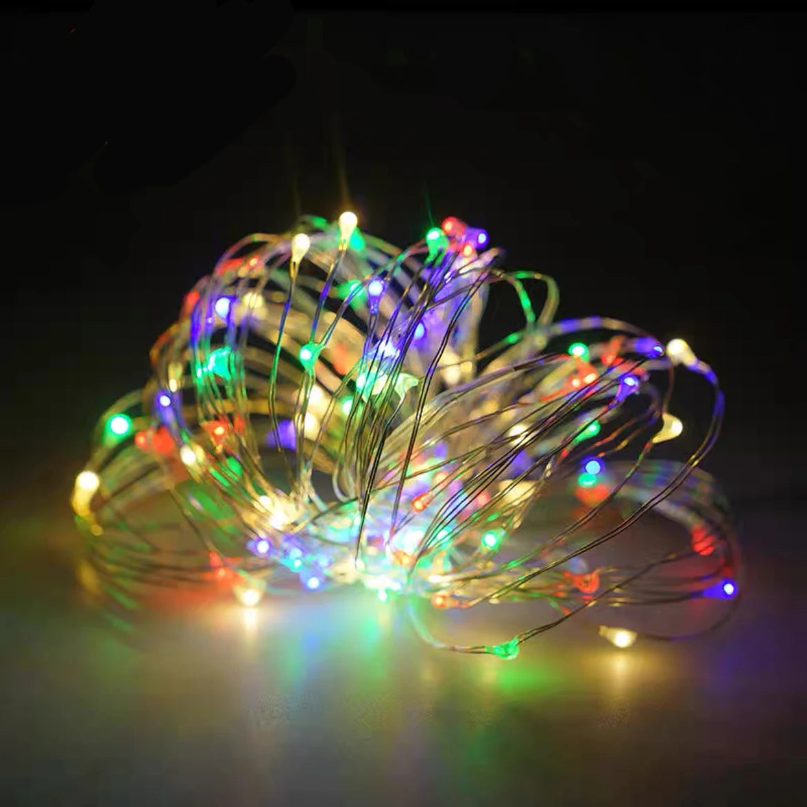 Battery Table Fairy Lights - colorful / Battery / 2m 20leds