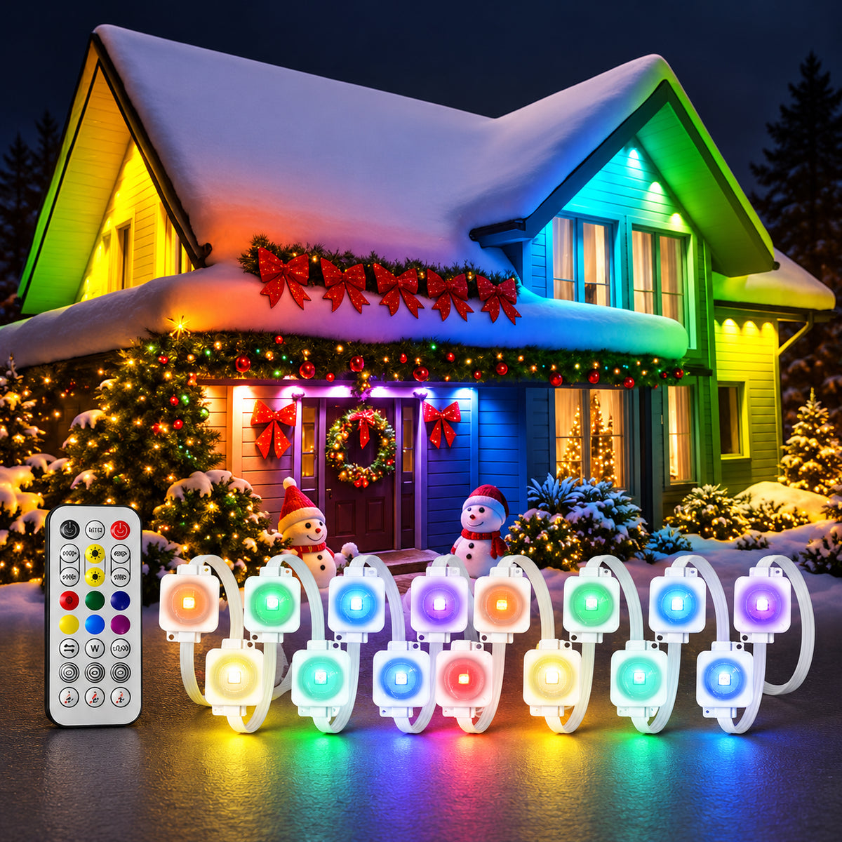 Smart RGB Eave Lights