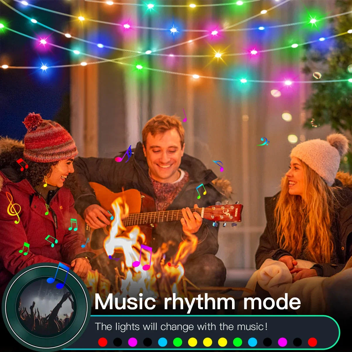 RGBIC Music Fairy Lights