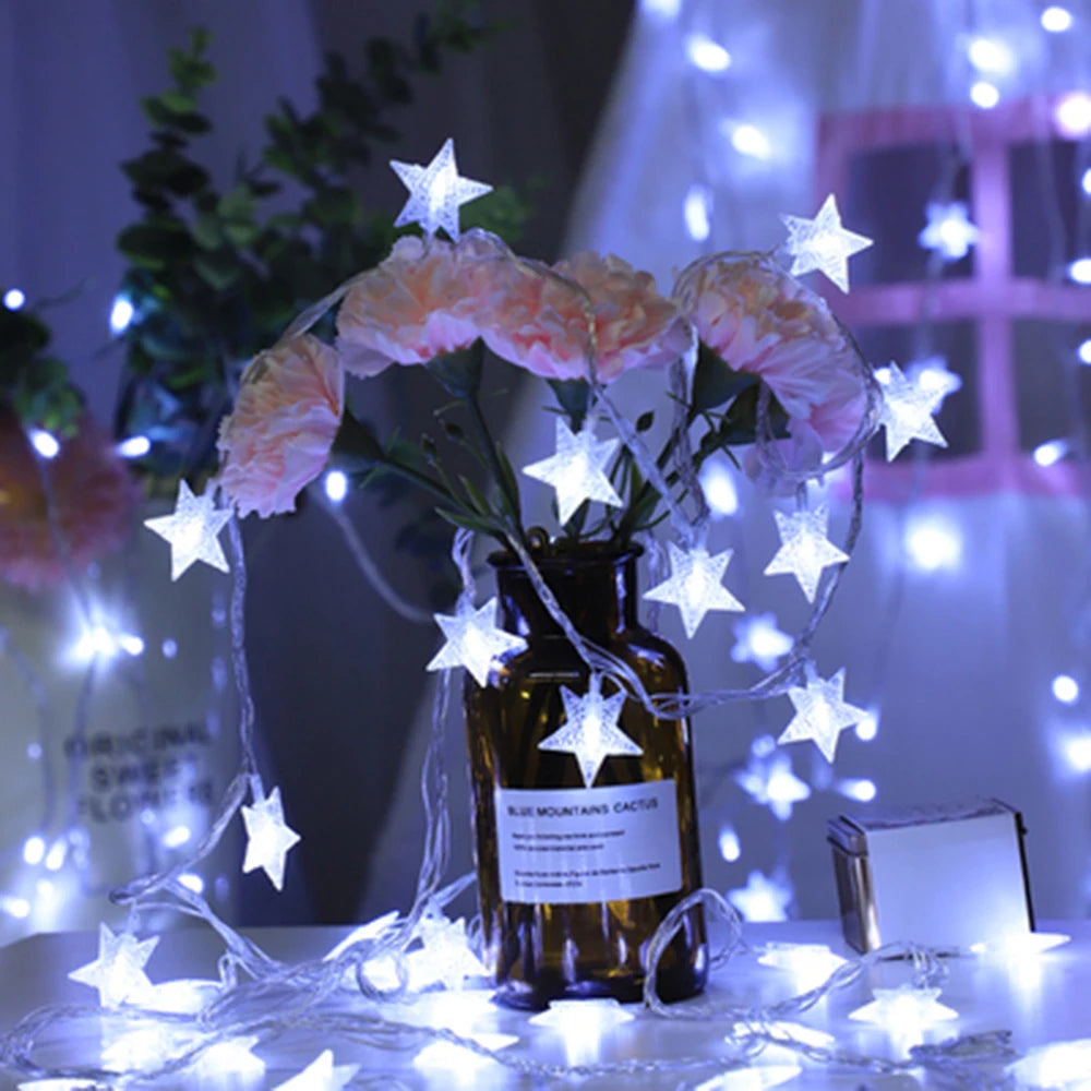 Christmas Star String Lights