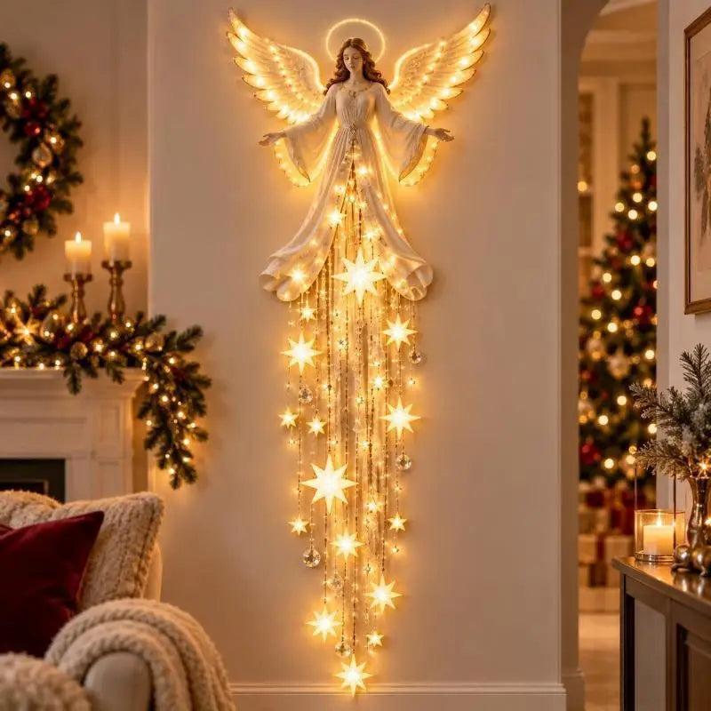Santa Sleigh Wall Light