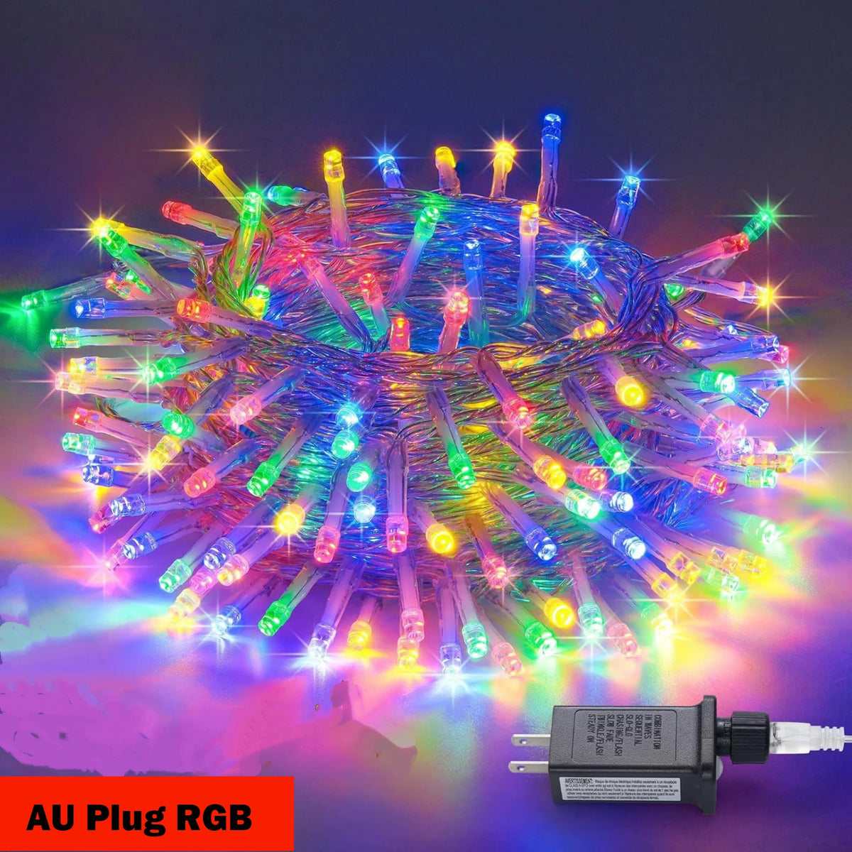 Outdoor LED String Lights - AU Plug RGB / 10M 100LED