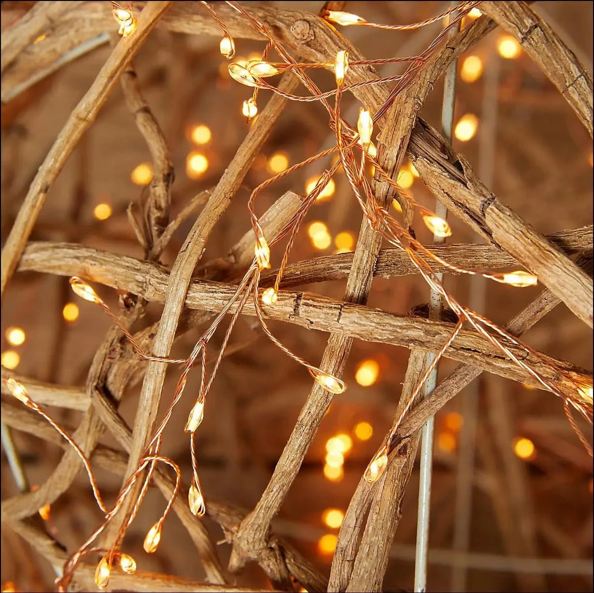 Copper Wire Cluster Lights