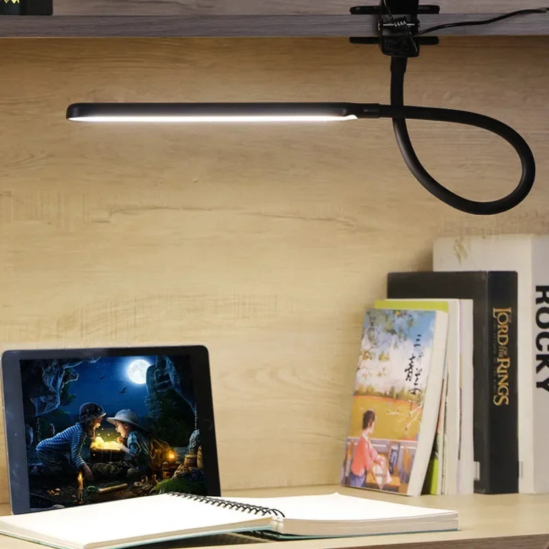 FlexiBeam LED Clip Desk Lamp