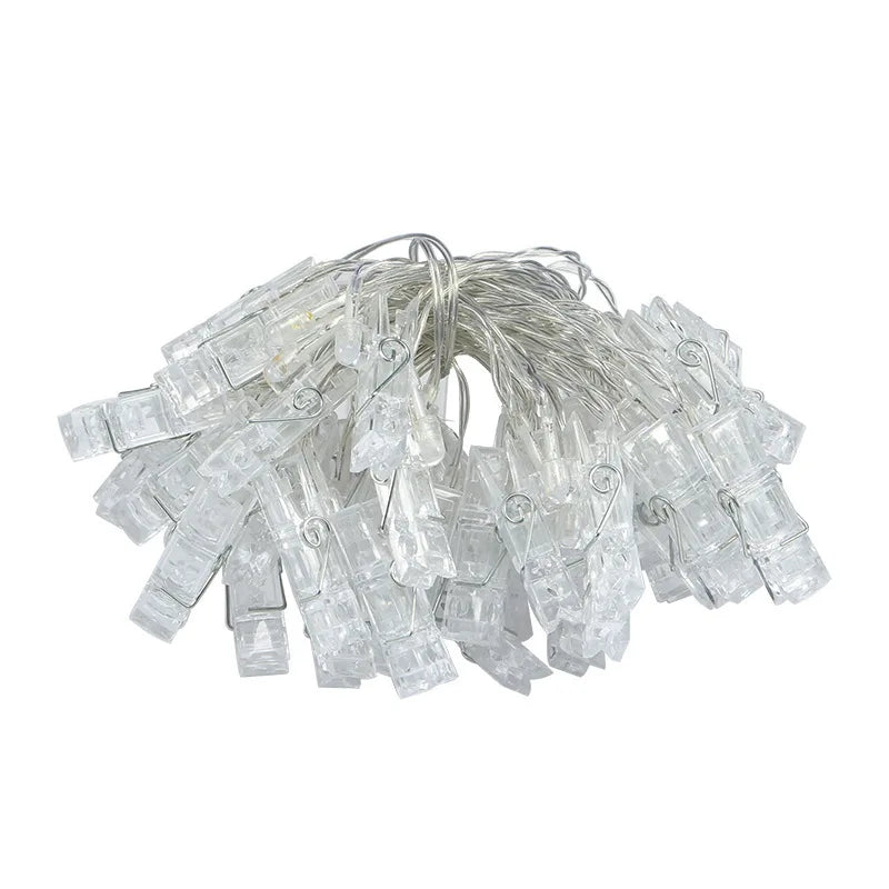 Photo Clip Fairy Lights