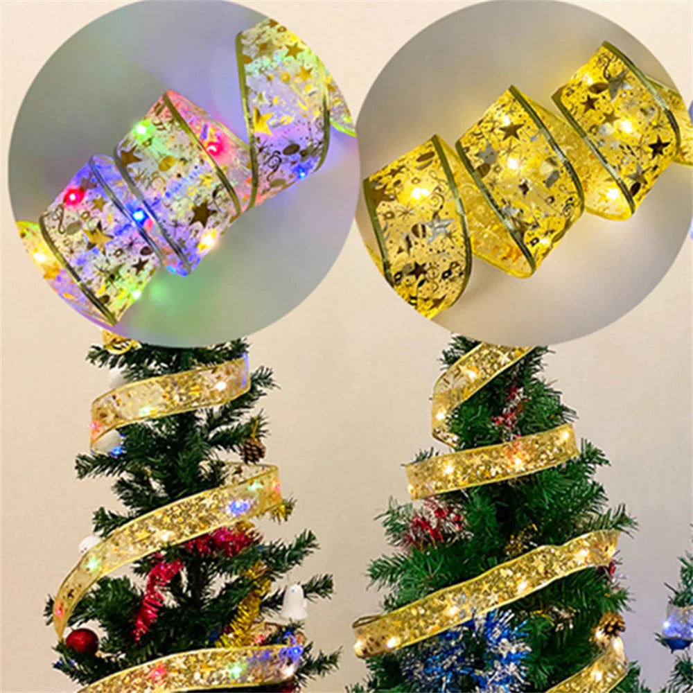 Light Up Christmas Ribbon