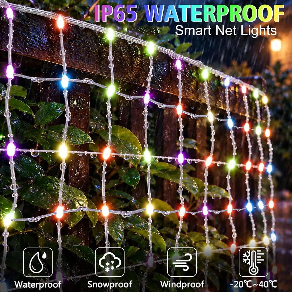 Smart Christmas Net Lights