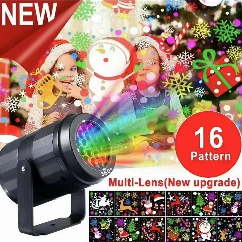 Snowflake Pattern Projector