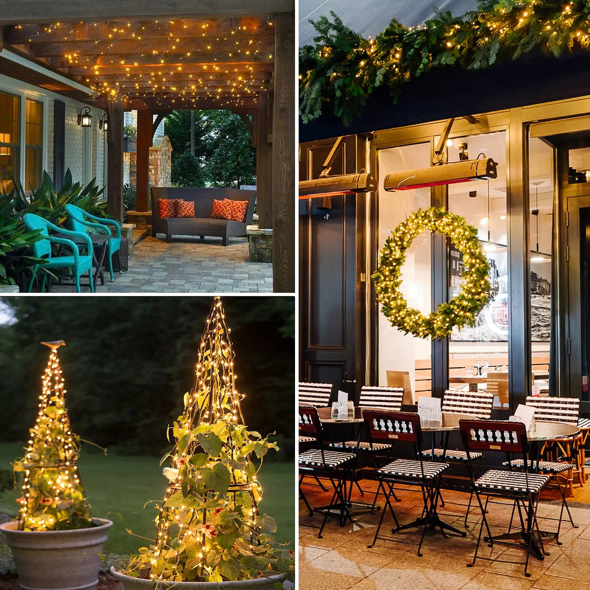 200m Christmas String Fairy Lights Garland 2024 Waterproof Mini LED Decoration Outdoor Garden Gift Ornament New Year tree decor
