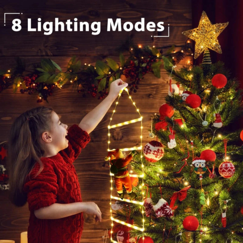 Climbing Santa Lights