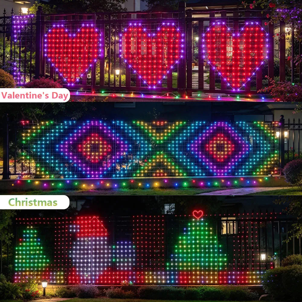 Smart Christmas Net Lights
