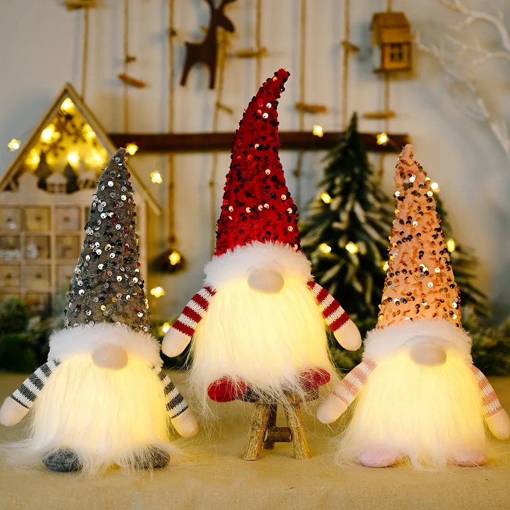 Glowing Christmas Gnome