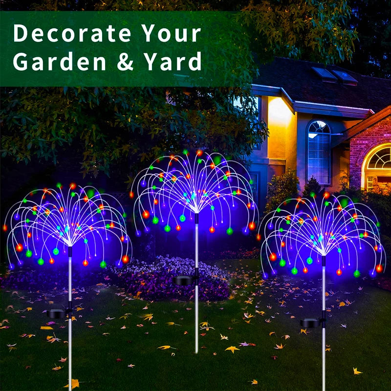 Solar Starburst Garden Lights
