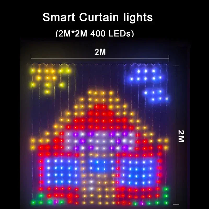 Smart Pattern Curtain - 2M