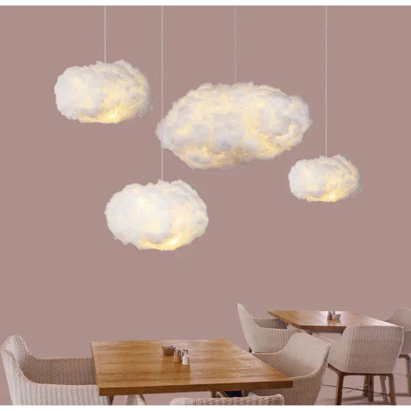 CloudAura LED Ceiling Lamp | Soft Cloud Light for Bedroom & Home Décor